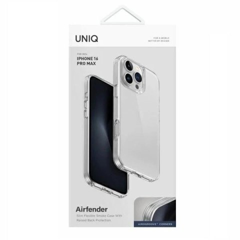 Etui do iPhone 16 Pro Max UNIQ Air Fender Przezroczyste