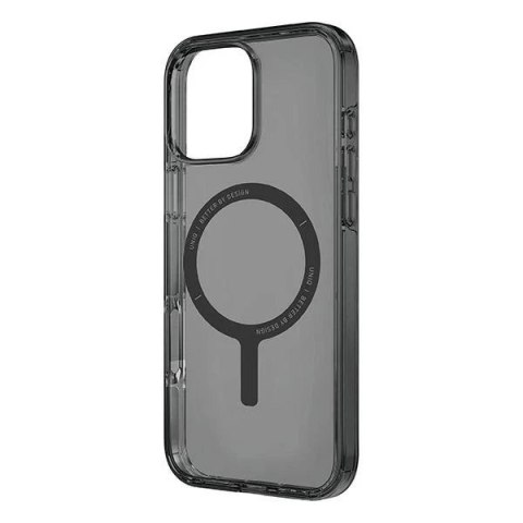 Etui do iPhone 16 Pro UNIQ Clario MagSafe Półprzezroczyste Dymne