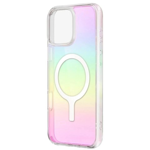 Etui do iPhone 16 UNIQ Iridescia MagClick Holograficzne