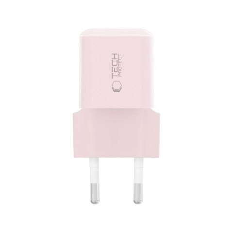 Ładowarka Sieciowa USB-C Tech-Protect NCM25 25W PD Różowa
