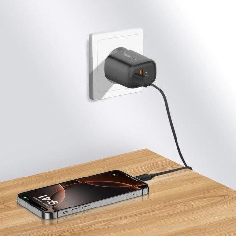 Ładowarka Tech-Protect NCA20 20W 2xUSB PD QC3.0 Czarna