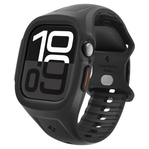 Pasek Spigen Liquid Air Pro Apple Watch 10 46 mm Czarny Mat