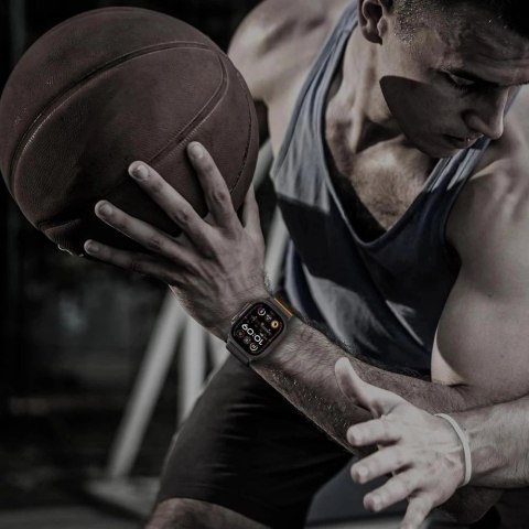 Pasek Tech-Protect Nylon Clasp Apple Watch 44-49 mm Czarny