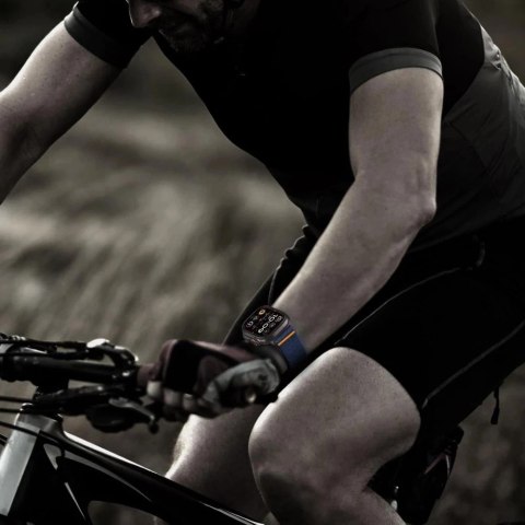 Pasek Tech-Protect Nylon Clasp Apple Watch 44-49 mm Granatowy