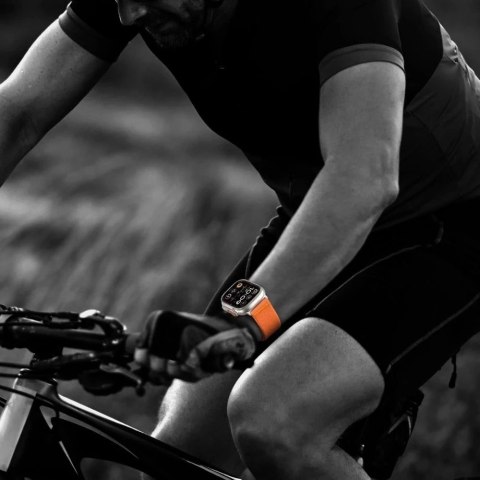 Pasek Tech-Protect Nylon Clasp Apple Watch 44-49 mm Pomarańczowy