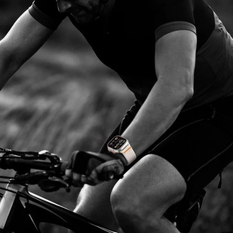 Pasek Tech-Protect Nylon Clasp Apple Watch 44-49 mm Szary