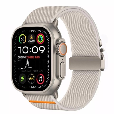 Pasek Tech-Protect Nylon Clasp Apple Watch 44-49 mm Szary