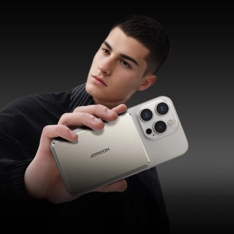 Powerbank Joyroom JR-PBM08 Pro 10000mAh 15W MagSafe PD20W Tytanowy