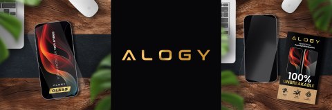 Szkło Hybrydowe „NIETŁUKĄCE" 9H do Zebra TC21/TC26, Płaskie na Cały Ekran, Elastyczne i Odporne, Alogy FlexiGlass™ Full - Transp