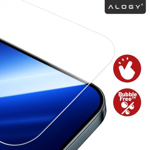 Szkło Hybrydowe „NIETŁUKĄCE" 9H do Zebra TC22/TC27, Płaskie na Cały Ekran, Elastyczne i Odporne, Alogy FlexiGlass™ Full - Transp