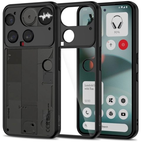 Etui do Nothing Phone 3 Tech-Protect MagMat MagSafe Black/Clear