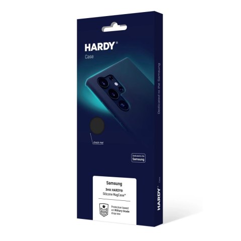 Etui do Samsung Galaxy S25 Edge 3mk Hardy Silicone MagCase Black