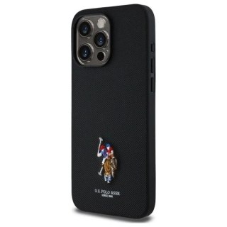 Etui do iPhone 15 Pro Max US Polo Embroidered DH Color Czarne