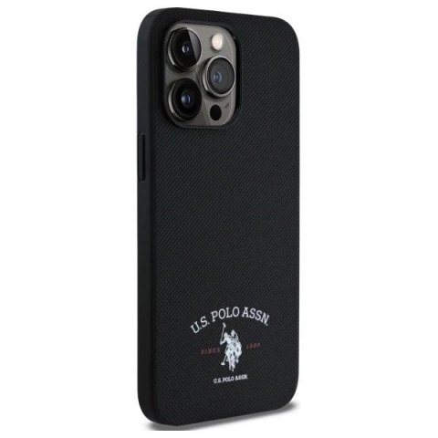 Etui do iPhone 15 Pro Max US Polo Printed DH Logo Czarne