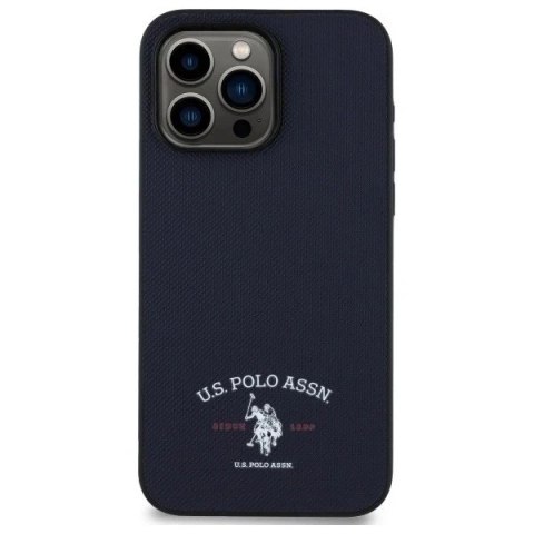 Etui do iPhone 15 Pro Max US Polo Printed DH Logo Granatowe