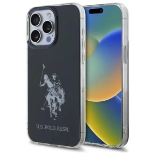 Etui do iPhone 15 Pro Max US Polo Shiny Big Logo Czarne