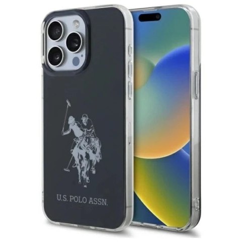 Etui do iPhone 15 Pro Max US Polo Shiny Big Logo Czarne