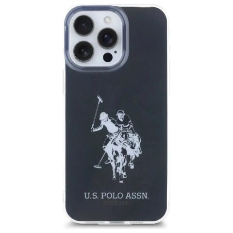 Etui do iPhone 15 Pro Max US Polo Shiny Big Logo Czarne