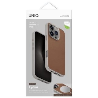 Etui do iPhone 16 Pro UNIQ Lyden DS Karmelowe MagSafe