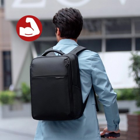 Plecak do Biura na Laptopa 15.6" Mark Ryden, Wodoodporny, Elegancki i Stylowy, Pojemny 23L, Praktyczny z Zamkiem YKK i Bocznymi 