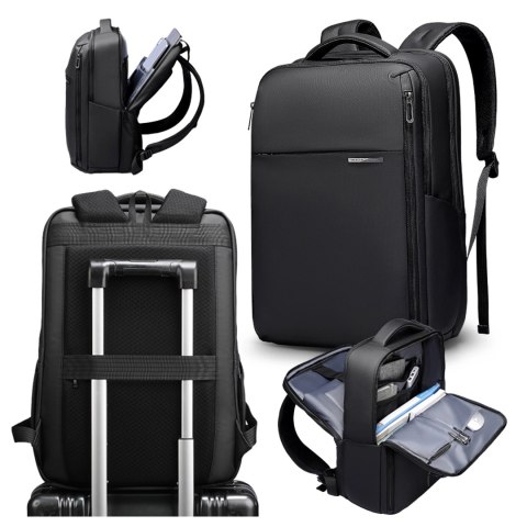 Plecak do Biura na Laptopa 15.6" Mark Ryden, Wodoodporny, Elegancki i Stylowy, Pojemny 23L, Praktyczny z Zamkiem YKK i Bocznymi 