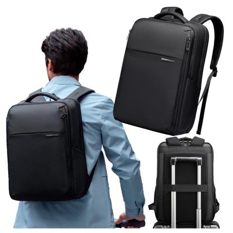 Plecak do Biura na Laptopa 15.6" Mark Ryden, Wodoodporny, Elegancki i Stylowy, Pojemny 23L, Praktyczny z Zamkiem YKK i Bocznymi 