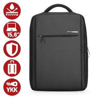 Plecak na Laptopa 15.6" Mark Ryden, Bagaż Podręczny, Bezpłatny, Wodoodporny Biznesowy i Podróżny, Usztywniany, Zamek YKK, Materi