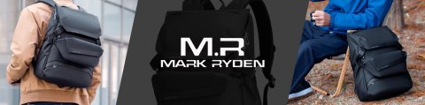 Plecak z Odpinaną Nerką 2w1 Mark Ryden, Bagaż Podręczny, Bezpłatny, Wodoodporny 18L, Z Kieszenią na Laptopa 15.6", Saszetka, Mie