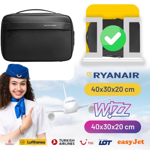 Torba Podróżna Kosmetyczka Mark Ryden Męska i Damska, Pojemna 3.9 l, 4 Przegrody z Haczykiem, Zamek Błyskawiczny YKK, Materiał P