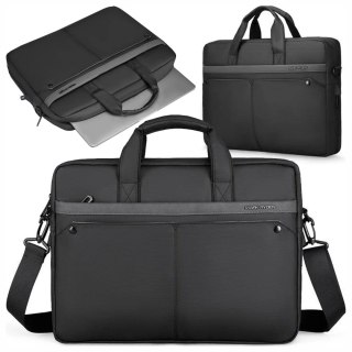 Torba na Laptopa 15.6" Mark Ryden, Wodoodporna, Elegancka i Pojemna 9L, Lekka 0.5 kg, z Kieszenią na Laptopa i Tablet 9.7", Pase