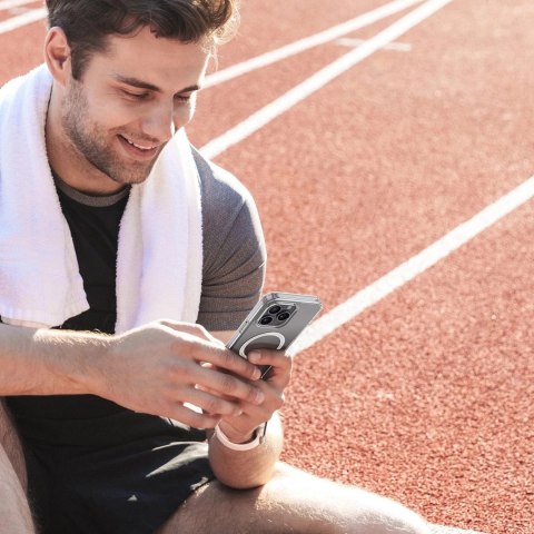 Etui MagSafe do iPhone 16 Pro Dux Ducis Clin Mag Przezroczyste