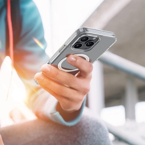 Etui MagSafe do iPhone 16 Pro Dux Ducis Clin Mag Przezroczyste