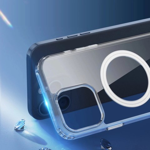 Etui MagSafe do iPhone 16 Pro Dux Ducis Clin Mag Przezroczyste