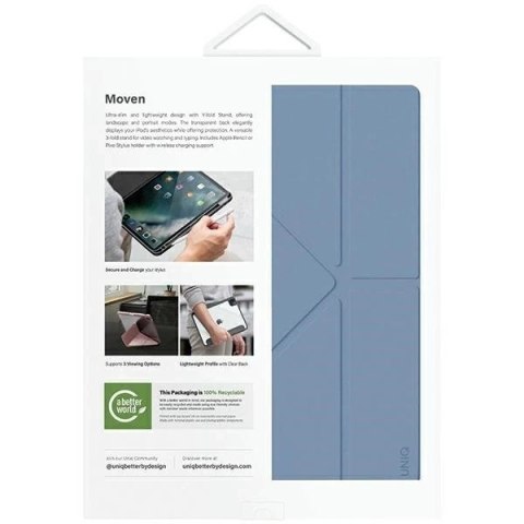 Etui Ochronne do iPad Air 13" (2024) UNIQ Moven Niebieskie