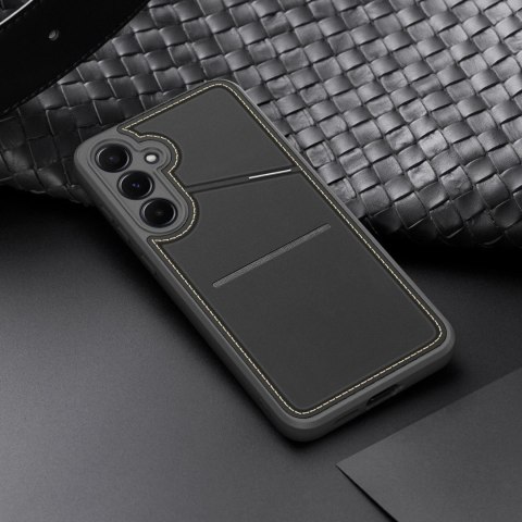 Etui Portfelowe do Samsung Galaxy S25 Dux Ducis Rafi II Czarny