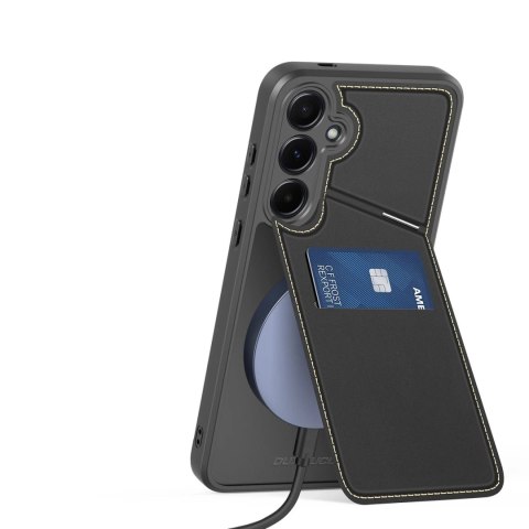 Etui Portfelowe do Samsung Galaxy S25 Dux Ducis Rafi II Czarny