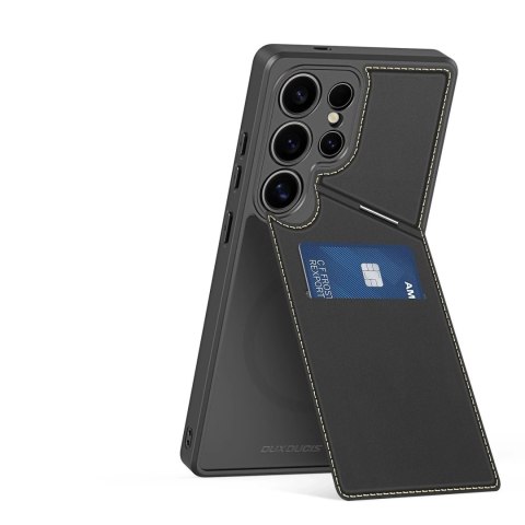 Etui Portfelowe do Samsung Galaxy S25 Ultra Dux Ducis Rafi II Czarny