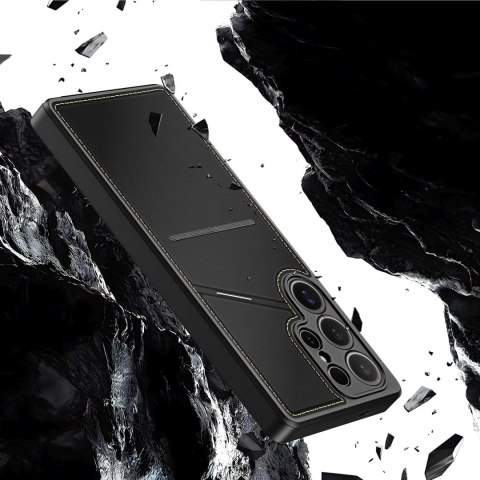 Etui Portfelowe do Samsung Galaxy S25 Ultra Dux Ducis Rafi II Czarny