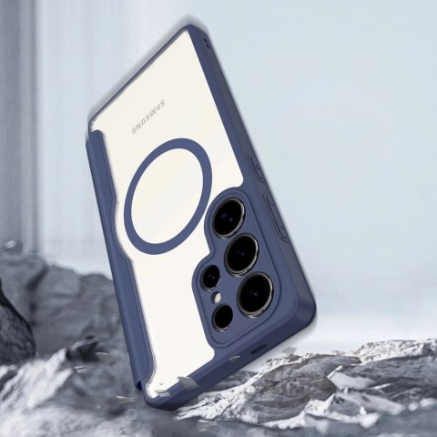 Etui Portfelowe do Samsung Galaxy S25 Ultra Dux Ducis Skin X Pro Niebieskie