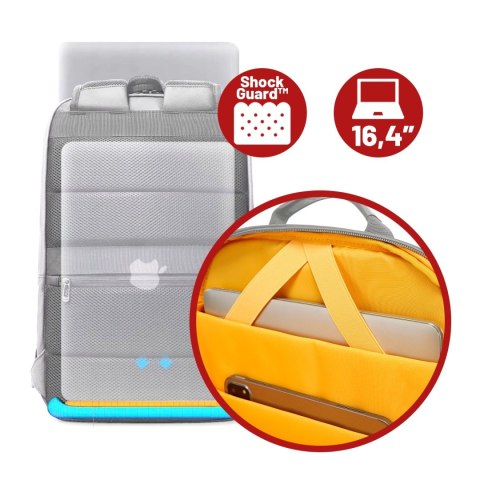 Plecak wodoodporny Bange 23L na laptopa 16.4" - pojemny i wygodny, odporny i oddychający, miejski i podróżny do pracy i samolotu