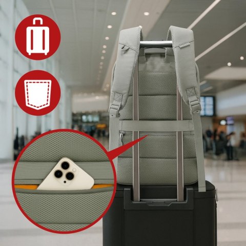 Plecak wodoodporny Bange 23L na laptopa 16.4" - pojemny i wygodny, odporny i oddychający, miejski i podróżny do pracy i samolotu