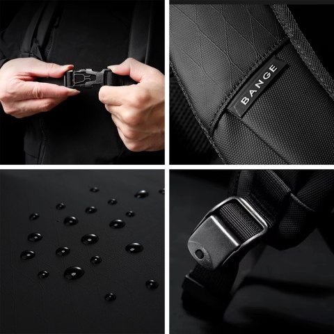 Plecak wodoodporny Bange 26L na laptopy do 15.6" - pojemny i wygodny, odporny i oddychający, miejski i podróżny do pracy i samol