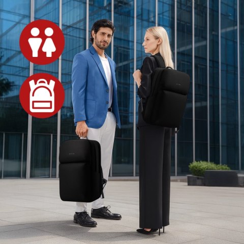 Plecak wodoodporny Bange 26L na laptopy do 15.6" - pojemny i wygodny, odporny i oddychający, miejski i podróżny do pracy i samol