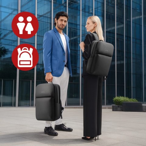 Plecak wodoodporny Bange 26L na laptopy do 15.6" - pojemny i wygodny, odporny i oddychający, miejski i podróżny do pracy i samol