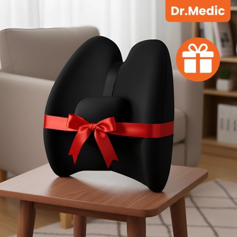 Poduszka samochodowa masująca lędźwiowa - ergonomiczne wsparcie pleców i odcinka lędźwiowego, elektryczny masażer z wibracjami i