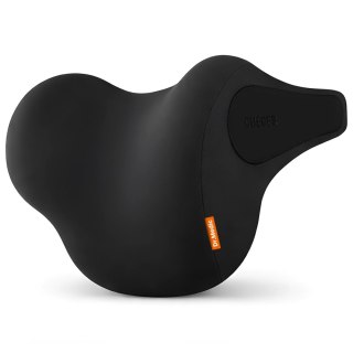 Poduszka samochodowa masująca na zagłówek - ergonomiczne wsparcie głowy, karku i szyi, elektryczny masażer z wibracjami dla kier