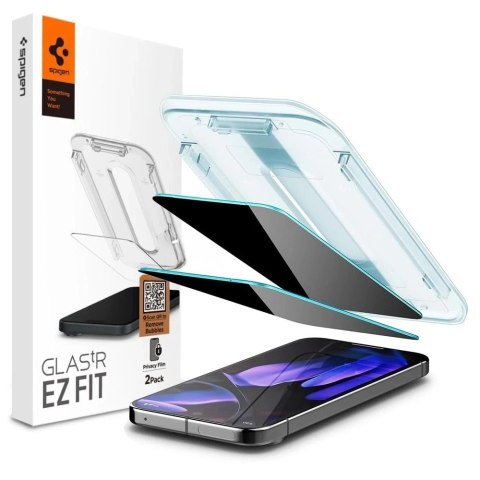 SZKŁO PRYWATYZUJĄCE SPIGEN GLAS.TR "EZ FIT" 2-PACK GOOGLE PIXEL 9 PRO XL PRIVACY