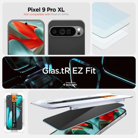 SZKŁO PRYWATYZUJĄCE SPIGEN GLAS.TR "EZ FIT" 2-PACK GOOGLE PIXEL 9 PRO XL PRIVACY