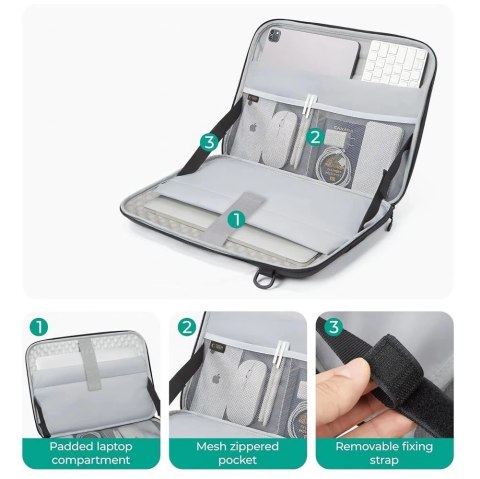 TECH-PROTECT RANGER-X TACTICAL LAPTOP 13-14 BLACK