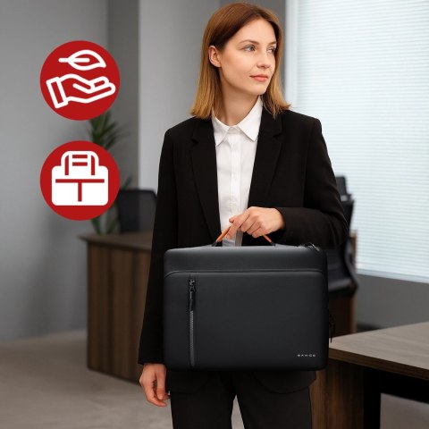 Torba wodoodporna Bange na laptopa do 15.6" - pojemna i wygodna, odporna i oddychająca, miejska i podróżna do pracy i samolotu, 